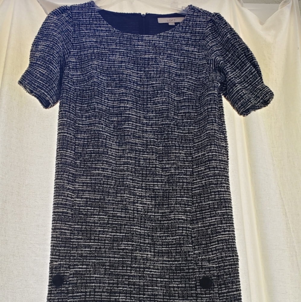 Black & White Loft dress